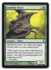 GEMHIDE SLIVER - MTG Time Spiral - NM