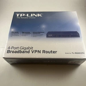 TP-Link TL-R600VPN SafeStream Gigabit Broadband VPN Router Sealed New - Picture 1 of 4