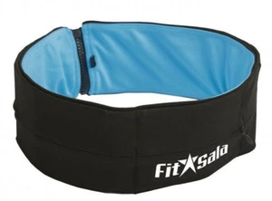 FitBelt - Running Belt Size S Waist Packs with Zipper Black Blue Gym Training - Picture 1 of 6