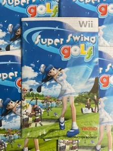 Super Swing Golf Nintendo Wii solo manual de instrucciones - Imagen 1 de 11