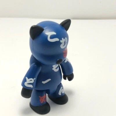 Toy2r Comme Ca Du Mode 2.5" Qee - Azul Rincat 226 - Raro Japonés Limitado Foto 1 de 4