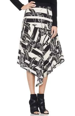 Vince Camuto Womens Tropical Shadows Asymmetrical Skirt Size 12 - Image 1 of 3
