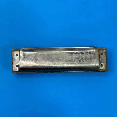 Armónica banda marina vintage M. Hohner A440 hecha en Alemania  Foto 1 de 4