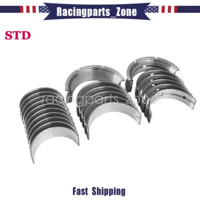 STD Main&Rod Bearing Kits Fits For 2008-2013 Volvo S40 S60 C70 2.3L-2.5L L5 - Image 1 of 4