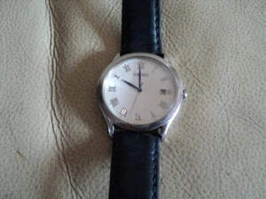 Seiko Sapphire Men's 7N32- 0CJ0 Crystal Quartz Watch With Date SPARE REPAIR - Picture 1 of 7