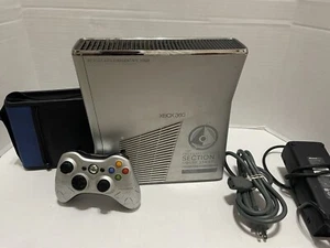 Microsoft Xbox 360 S - Halo Reach Limited Edition W/ Controller & 10 Games! - Picture 1 of 18
