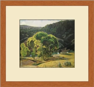 Oscar E. Berninghaus On the Road to Taos Custom Framed Print - Picture 1 of 2
