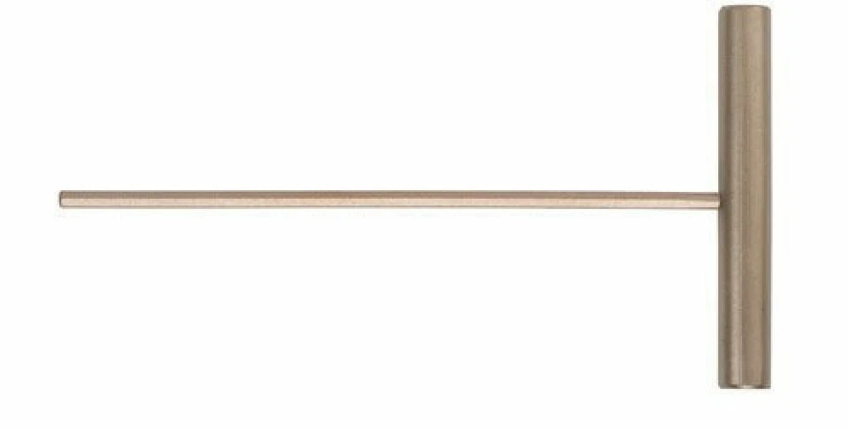 Ampco WT-1/8 Hex Key Wrench Non-Sparking Non-Magnetic T-Handle 1/8" - Image 1 of 1