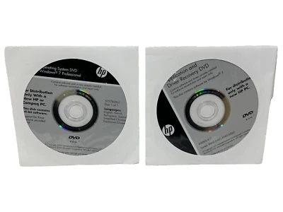 New Sealed HP Compaq Operating System Windows 7 Pro Application Driver DVD 64bit - Image 1 of 4