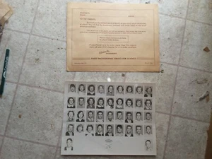 Foto de clase vintage 1956 escuela East Whittier Cali historia de la educación colección Eph - Imagen 1 de 4