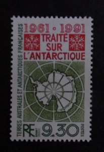 French Southern Antarctic 1991 SG281 30th Ann Antarctic Treaty MNH UM unmounted - Picture 1 of 1