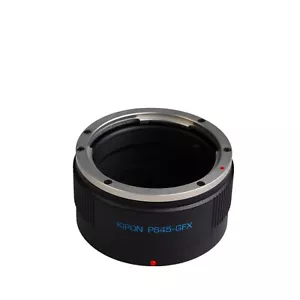 Adattatore KIPON per obiettivo montaggio Pentax 645 P645 per fotocamera medio formato Fuji G GFX - Foto 1 di 3