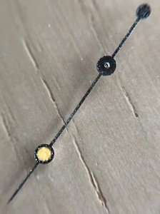 12.5MM TRITIUM VINTAGE ROLEX SECOND HAND YELLOW PATINA  FOR 1963 1964 5513 5512 - Picture 1 of 12