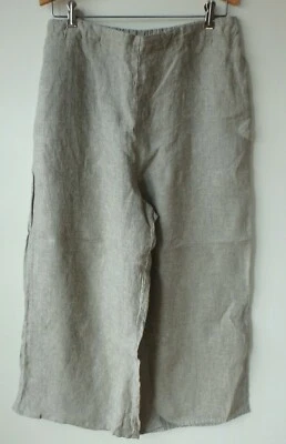 FLAX  Designs  Sociable  Flood   S     NWT  GREEN TEA  Yarn Dye - Image 1 of 4