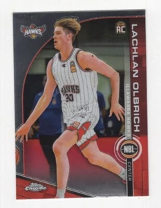 2023/24 TOPPS CHROME NBL BASKETBALL LACHLAN OLBRICH ILLAWARRA HAWKS #40 - Foto 1 di 1