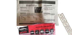 Kit de tablero de radio doble DIN Metra 95-3305 para GMC Acadia 07-12 y GMC Savana 08-20 - Imagen 1 de 4