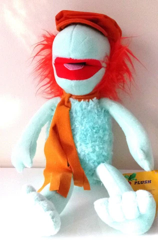 Fraggle Rock Muppets Boober 10'' Plush Stuffed Toy .Licensed. NWT. USA Cover