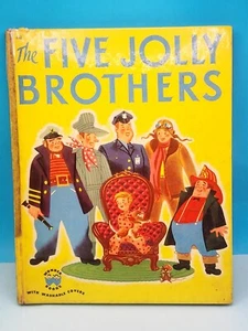 Vintage, 1951, A Wonder Book - The Five Jolly Brothers, Children's Book - Picture 1 of 9