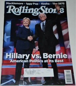 Rolling Stone Magazine Issue 1257 March 24 2016 Hillary vs Bernie Macklemore - Picture 1 of 8