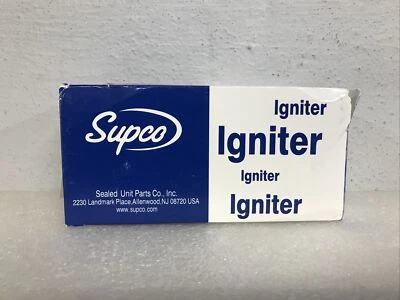 Supco SGR520A Flat Range Oven Igniter 120V Replaces DG94-00520A DS038 New - Image 1 of 3