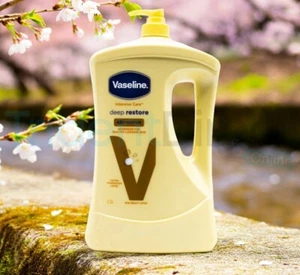 Vaseline Intensive Care Deep Restore Body Lotion 48H Non Greasy 1500mL (1.5L) - Bild 1 von 2