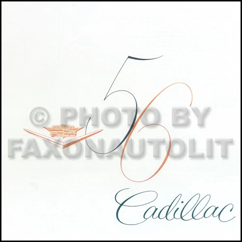 Catálogo de ventas de Cadillac 1956 Deville Eldorado serie 62 60 75 folleto Fleetwood Foto 1 de 1