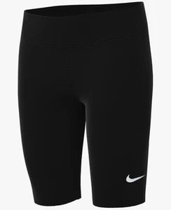 Nike One Girl's Dri-Fit Bike Training Shorts Black Size Large New - Picture 1 of 7