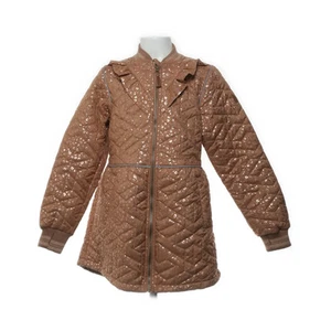 Mikk-line, Jacke, Mädchen, Größe: 140, Beige/Gold, Polyester, Schlangenhaut #is1 - Bild 1 von 5