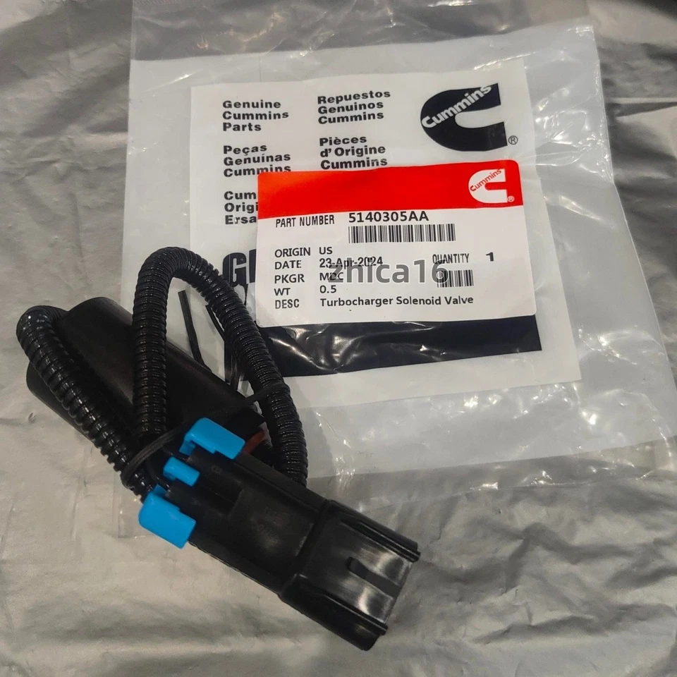 Cummins Turbo Wastegate Control Solenoid 04-09 Dodge Ram 2500 3500 5.9 5140305AA