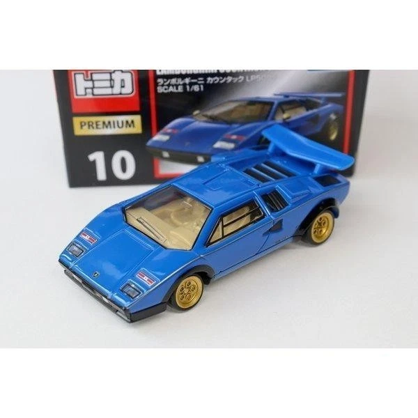 Takara Tomy Tomica Premium 10 Lamborghini Countach Lp500s Blue