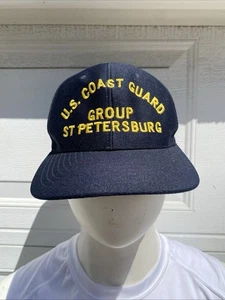 Neu Mütze Cap USCG US COAST GUARD Group St Petersburg FL - Bild 1 von 3