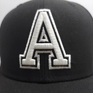 Mütze Kappe schwarz USMA Armee Militär West Point schwarze Ritter 59fifty nicht verstellbar 6 7/8 - Bild 1 von 14