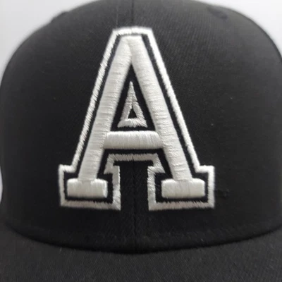 Black USMA Army Military West Point Black Knights 59fifty Fitted 6 7/8 Hat Cap - Image 1 of 4