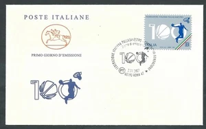 2021 ITALIA FDC CAVALLINO PALLACANESTRO NO TIMBRO ARRIVO - FB - Picture 1 of 1