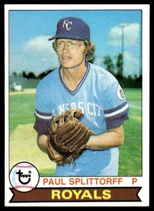 1979 Topps Vintage Baseball Card EX-NM Paul Splittorff Kansas City Royals #183 - Picture 1 of 2