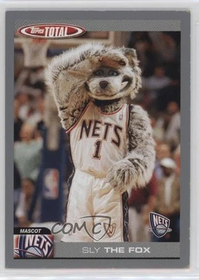 2004-05 Topps Total Silver Sly the Silver Fox Sly the Fox #434 Rookie RC - Image 1 of 2