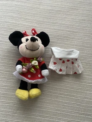 Disney nuiMOs Minnie Mouse Plush Doll with extra dress and a nuimo holder - Image 1 of 2
