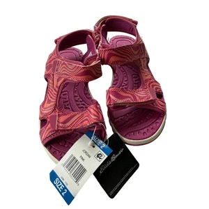 Sandalias Eddie Bauer Pink River para niñas - talla 2 (nuevas) - Imagen 1 de 5