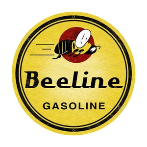 Bee Line Gasoline Vintage Sign Metal Sign - Picture 1 of 1