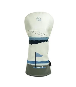 Golf Driver Headcover Premium Leather Head Cover. Digitally Printed and Embro... - Picture 1 of 6