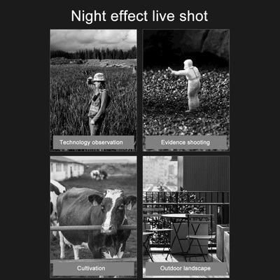 Monocular Night Vision Device Infrared Night Vision Scope Outdoor HD XOU - Image 1 of 4