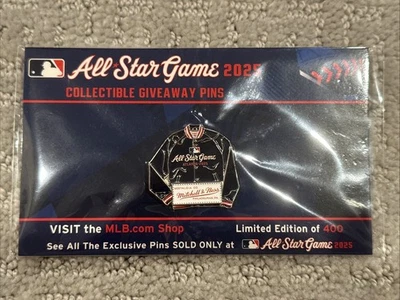 2025 MLB ALL STAR GAME Village Exclusive SGA LE/400 MITCHELL & NESS LAPEL PIN - Image 1 of 2