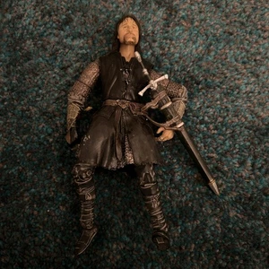 Aragon Herr der Ringe Actionfigur (2003 Marvel) Tolkien, Gollum 6" groß - Bild 1 von 8