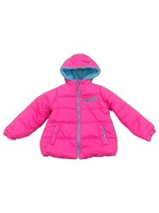 Canyon River Blues Girls Bright Pink & Blue Winter Coat Bubble Ski Jacket 5 - Picture 1 of 2