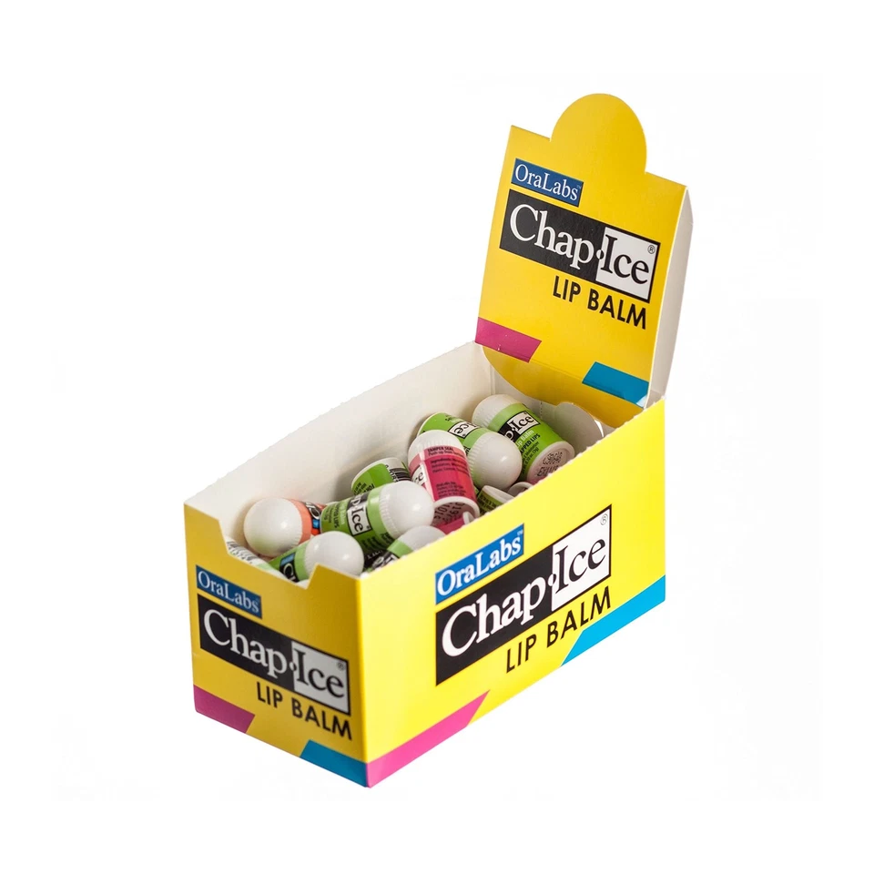 Chap Ice Mini Lip Balm Assorted Flavors 50 Count