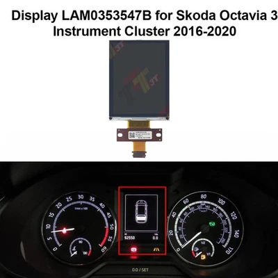Pantalla LAM0353547B para Skoda Octavia 3 Cuadro de instrumentos Pixel Reparación Foto 1 de 4