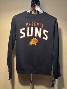 NWT Phoenix Suns Men's Medium Fanatics Sweatshirt Black NBA Pullover - Picture 1 of 4