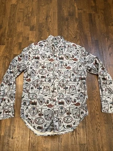 Gitman Bros Ski Resort Oxford Shirt Size M SRP $265 - Picture 1 of 7