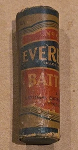 Vintage Eveready Batterie AA Nr. 915 datiert 1941 - Bild 1 von 4