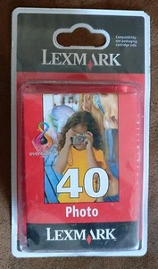 CARTOUCHE ORIGINALE Lexmark 40 Photo - Picture 1 of 1